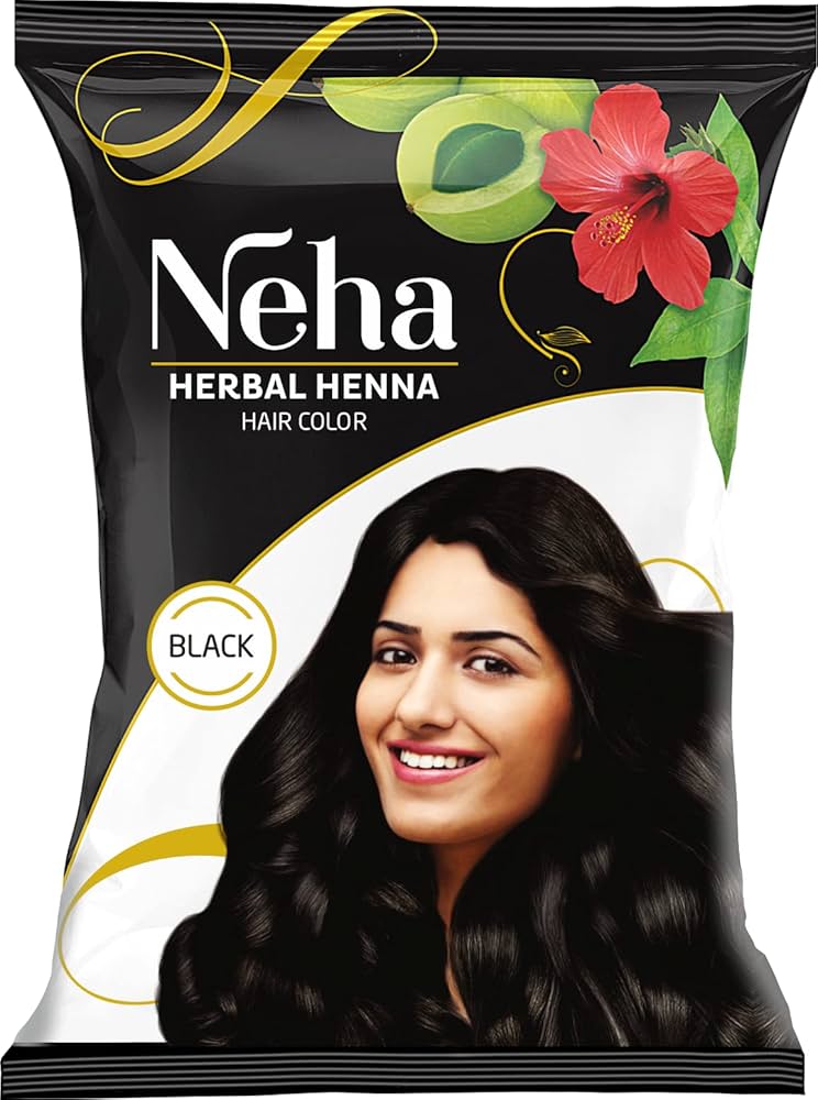 Neha Herbal Hair Henna Color Black 20gm