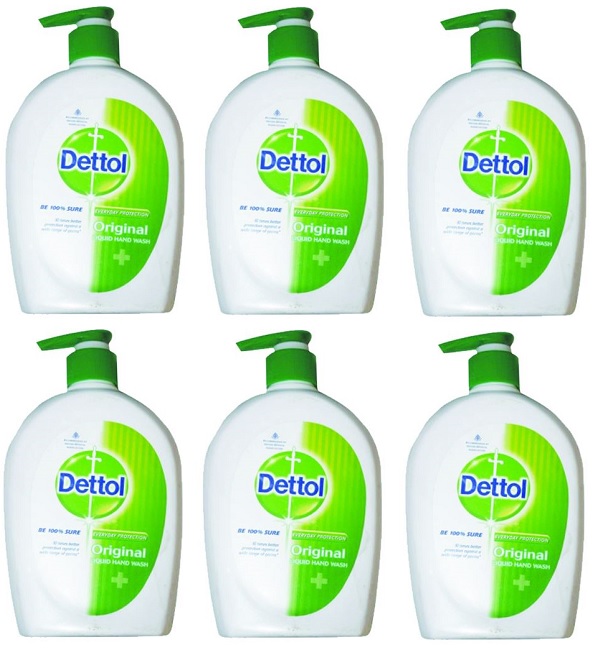 Dettol 200ml x 3 Original Liquid Handwash Soap for Daily Germs Cleaning  #40891 | Buy Dettol Soap Online