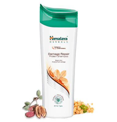 Himalaya Damage Repair Protein With Chickpea Almond For Dry Frizzy 400ml #49442 | Buy Online @ DesiClik.com, USA