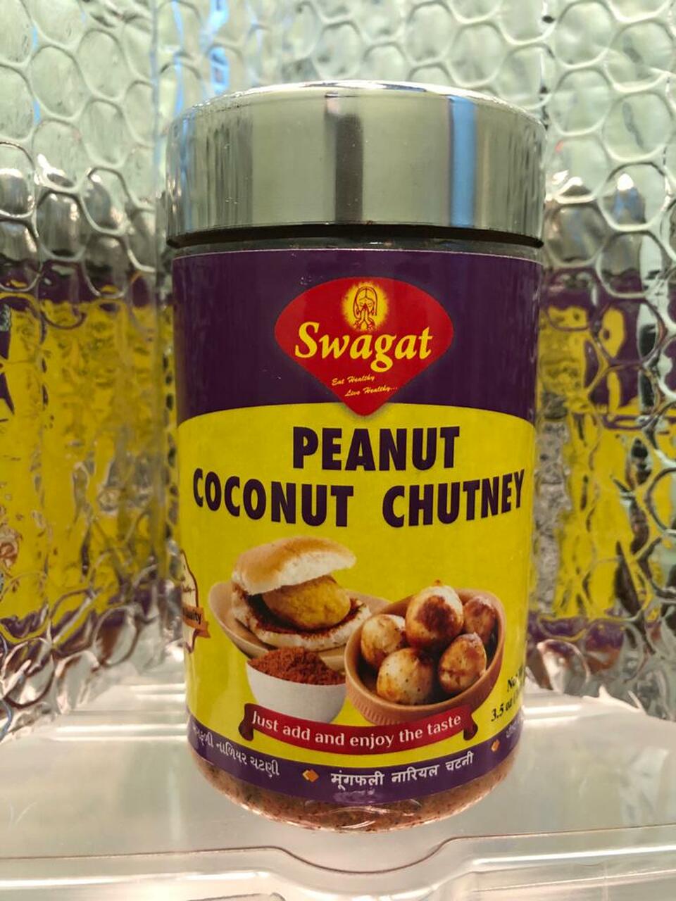 Swagat Peanut Chutney 3.5 Oz