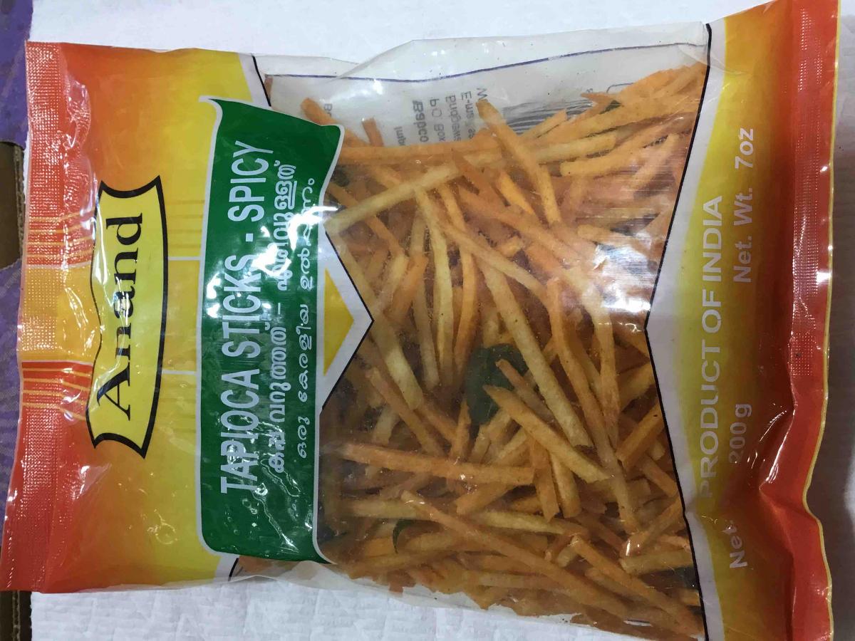 Anand Tapioca Chips Spicy 400 gms