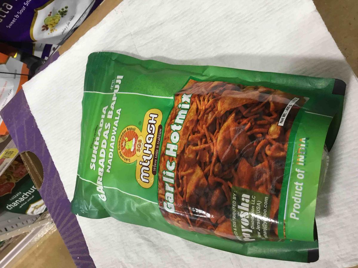 Sukhadia Garbaddas - Garlic hot mix 400 gms