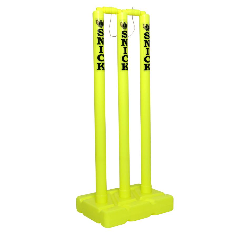 SNICK Plastic Stumps with PVC Base - PREMIUM  