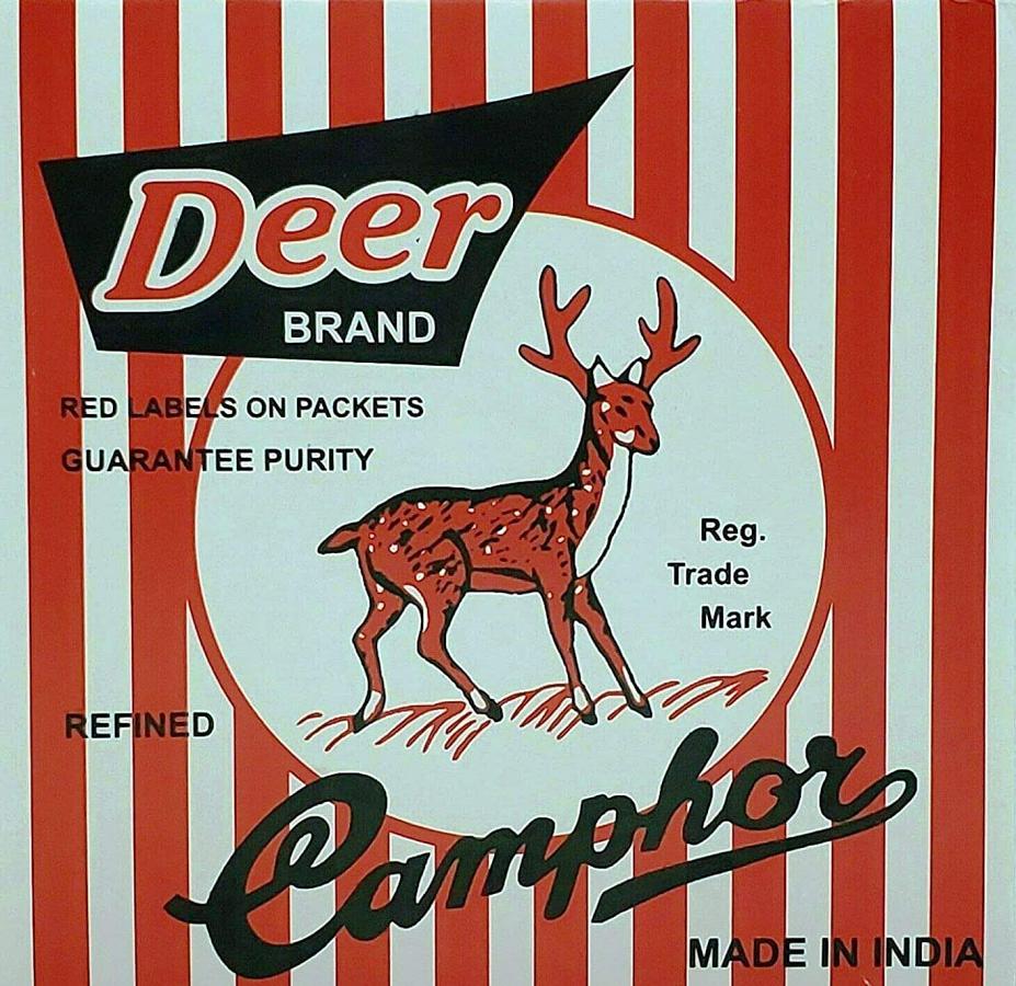 Deer Camphor 16 Blocks(64 Tablets)- (Made in India) - Guaranteed 100% Pure Refined Camphor 454gms Deer Camphor 16 Blocks(64 Tablets)- (Made in India) - Guaranteed 100% Pure Refined Camphor 454gms