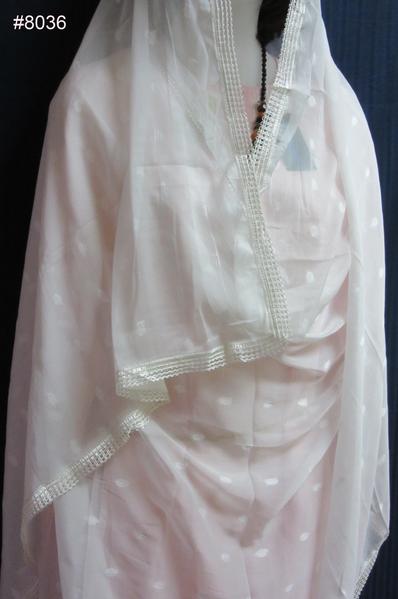 Scarf 8038 White Assorted Dupatta Chunni Shawl Wrap Shieno Sarees Scarf 8038 White Assorted Dupatta Chunni Shawl Wrap Shieno Sarees