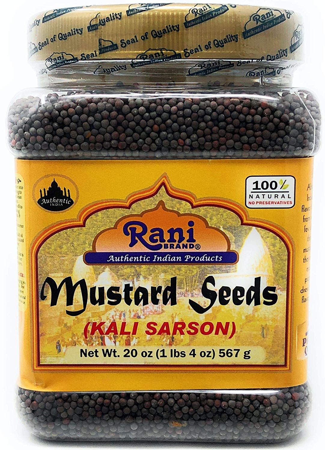 Rani Mustard Seeds 20oz (567g)