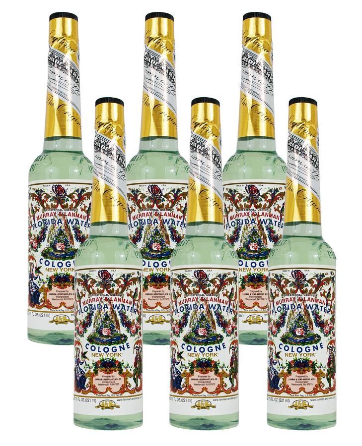 Lanman & Kemp Authentic Real Florida Water Cologne Florida Water Cologne 7.5 Oz - Six (6) Plastic Bottles Lanman & Kemp Authentic Real Florida Water Cologne Florida Water Cologne 7.5 Oz - Six (6) Plastic Bottles