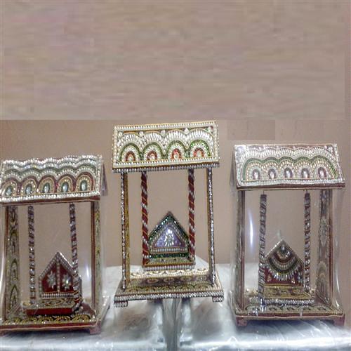Decorative Meenakari & Stone Work Krishna Jhoola (Swing)