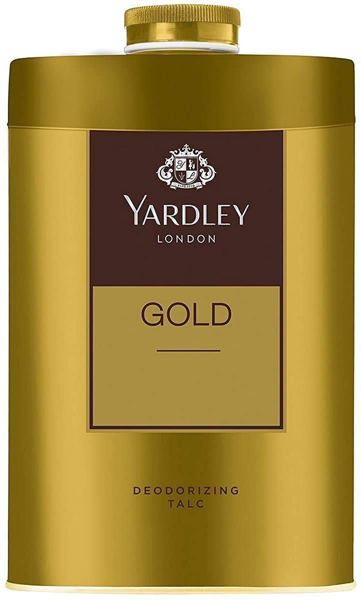 Yardley London Gold Talcum Powder - 250 g. 808 oz, Deodorizing Talc Yardley London Gold Talcum Powder - 250 g. 808 oz, Deodorizing Talc