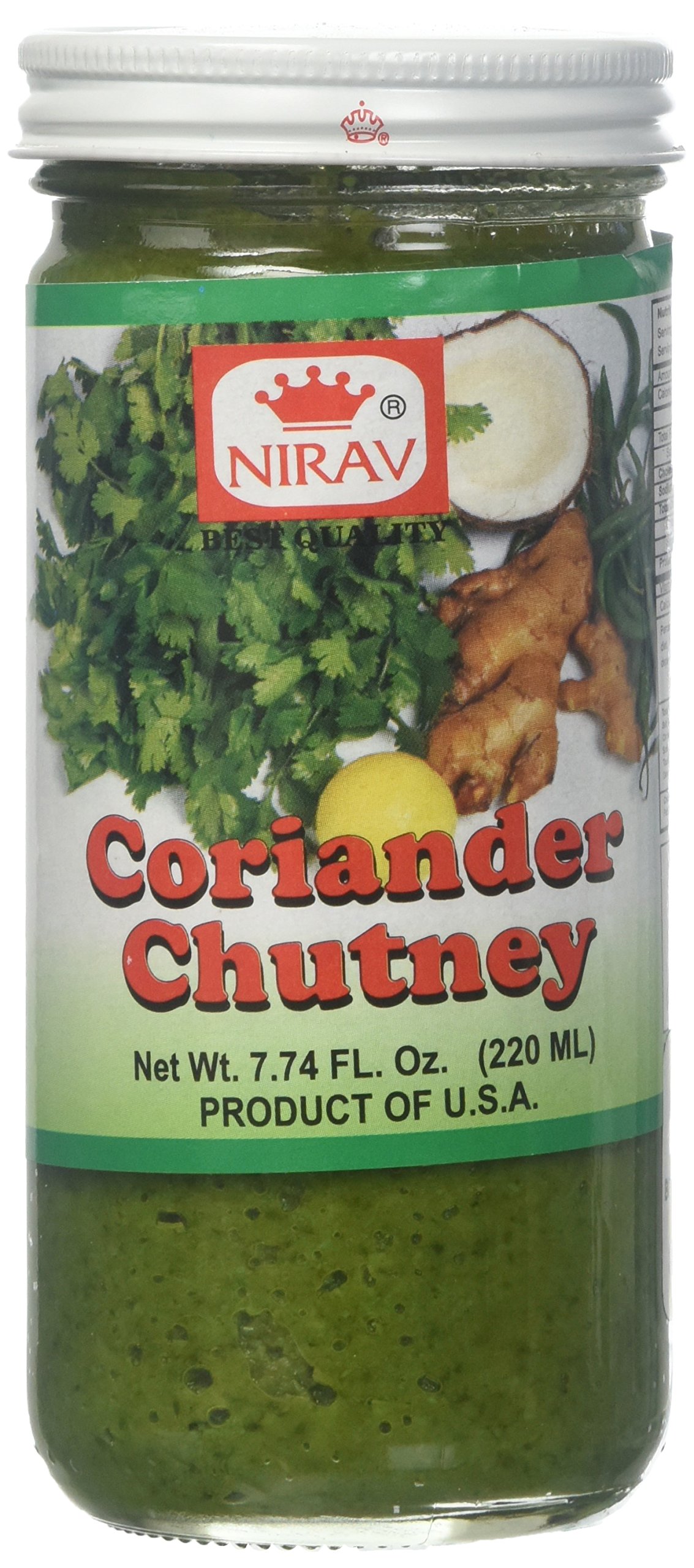 Nirav Coriander Chutney 220 ml