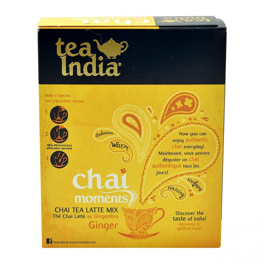 Tea India - Chai Moments instant tea latte - Ginger 10 sachets Tea India - Chai Moments instant tea latte - Ginger 10 sachets