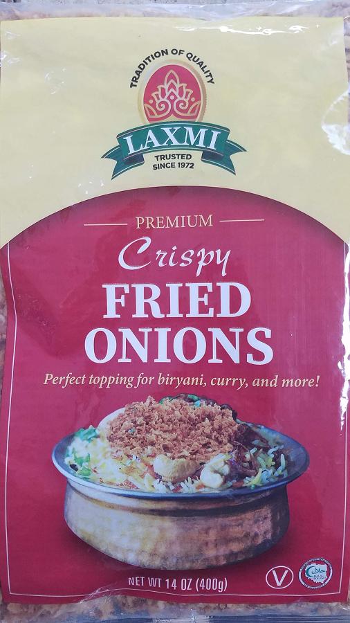 Laxmi Crispy Fried Onions 400 gm