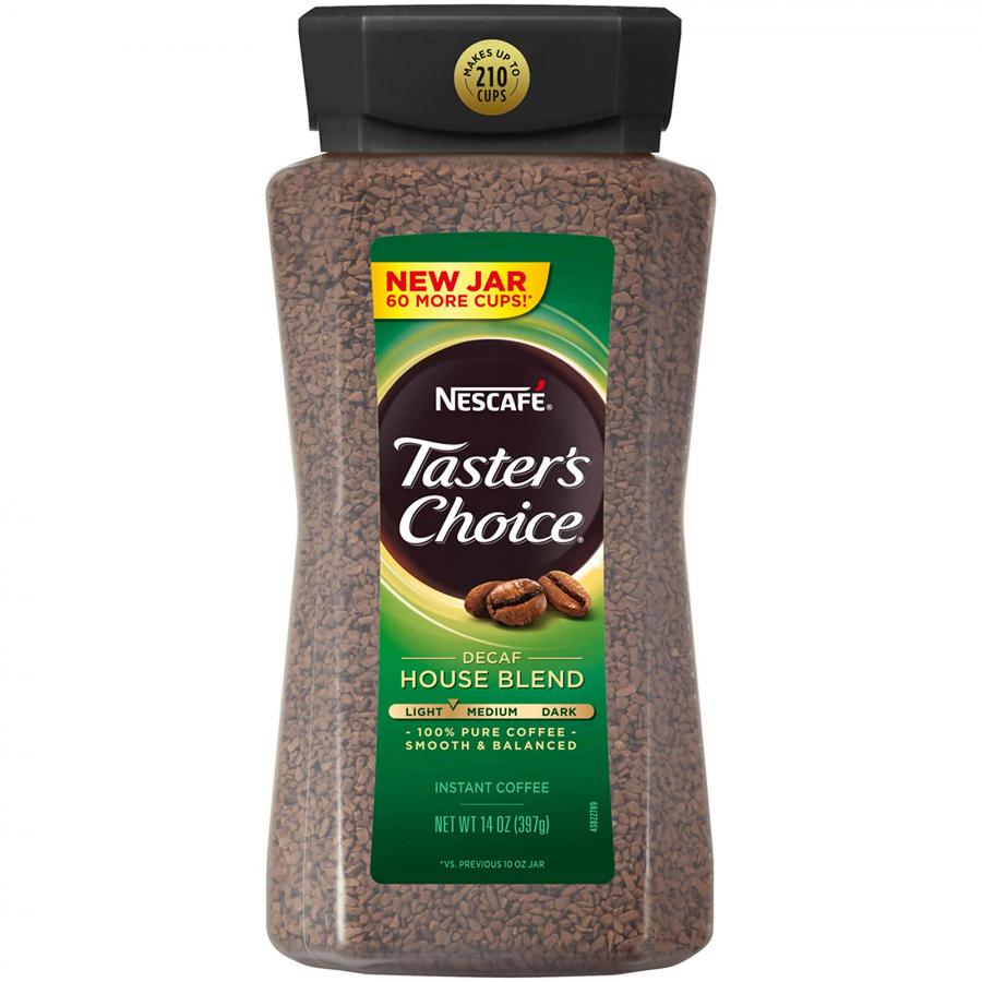 Nescaf Tasters Choice Lt Med House Blend Decaf Instant Coffee 14 Oz Nescaf Tasters Choice Lt Med House Blend Decaf Instant Coffee 14 Oz