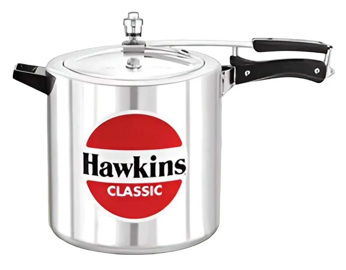 10 Ltrs Large Hawkins Classic Commercial Aluminium Pressure Cooker