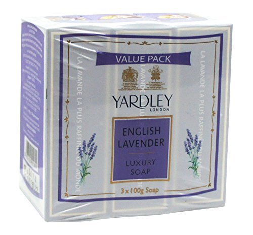Yardley London Value Pack Luxury Soap 3x100g English Lavender