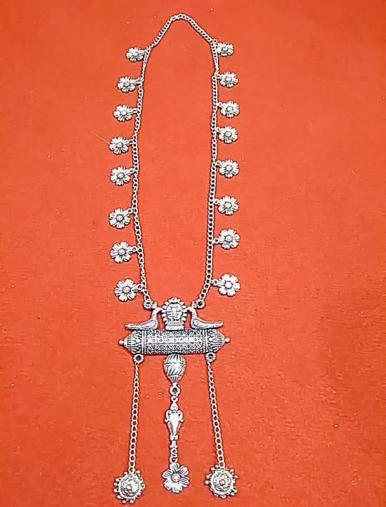 Traditional Antique Tribal Style Qxidized Neckpiece