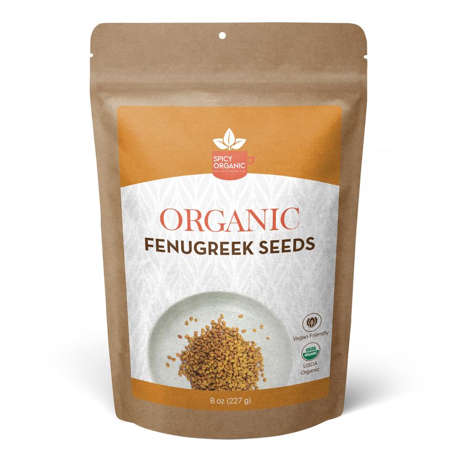 Organic Fenugreek Seeds - Fenugreek Seeds For Hair Growth - 8 OZ Organic Fenugreek Seeds - Fenugreek Seeds For Hair Growth - 8 OZ