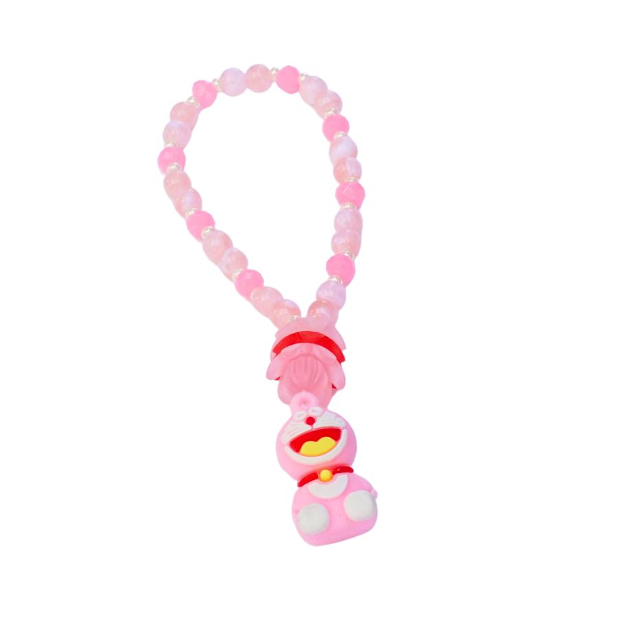 Adorable BAL RAKHI Crafted W/Beautiful Pink Beads + Roli & Chaval Adorable BAL RAKHI Crafted W/Beautiful Pink Beads + Roli & Chaval
