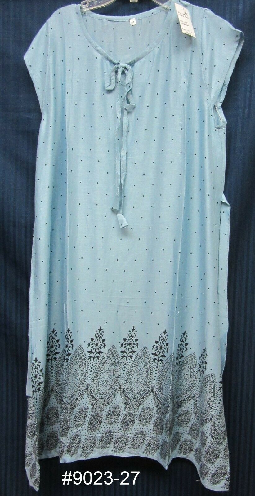 Cotton Printed Kurti in Solid Colors Medium & Large Size #9022