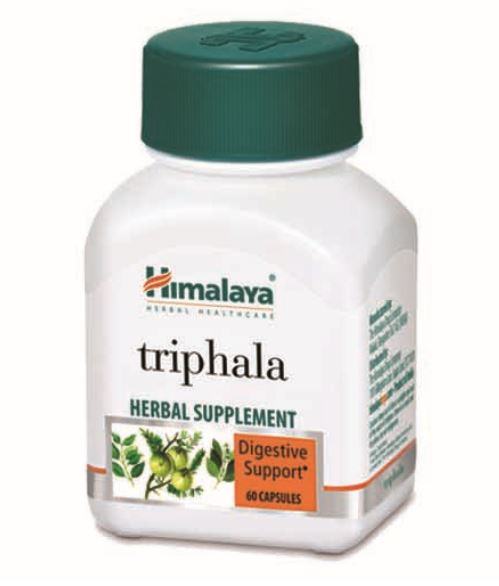 3 Bottles X 60 Capsules Himalaya Triphala for Digestive Support 