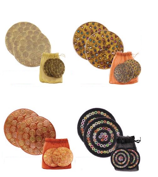 12 Sets Return Gift, Traditional Design 2 Pcs Coster Set 4" Diameter