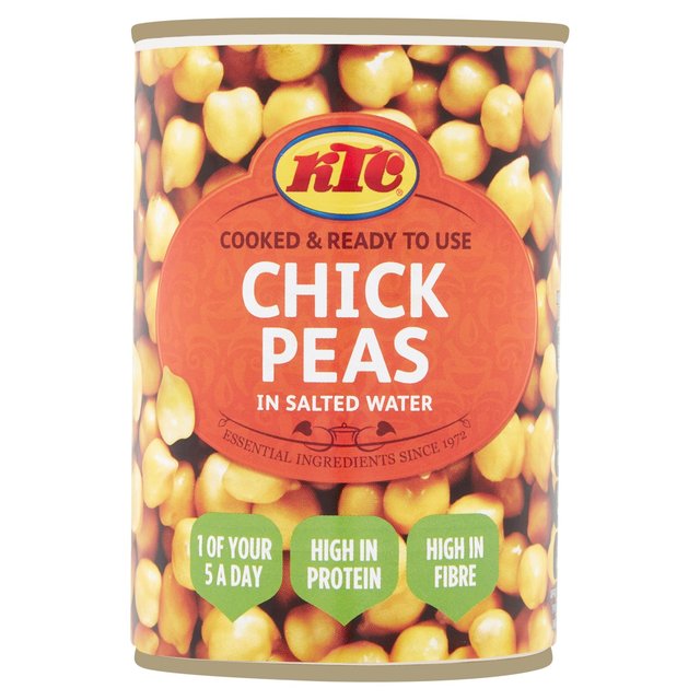 Ktc Chickpeas Cooked & Ready To Eat 14 oz