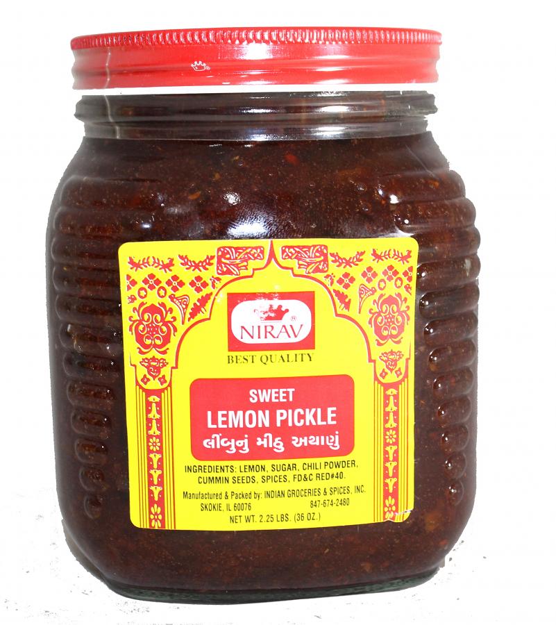 Nirav Sweet Lemon Pickle 2 lbs