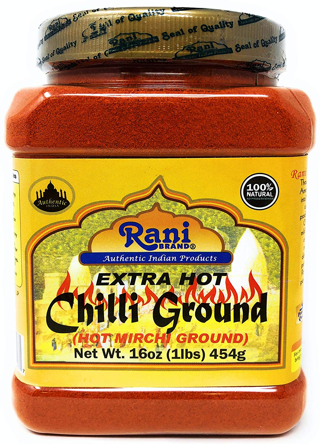 Rani Chilli Ground (Extra Hot) 16oz (454g)