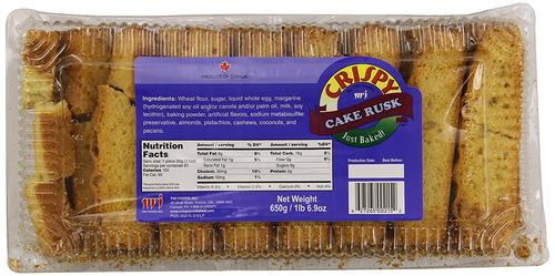 TWI Crispy Cake Rusk, 650g