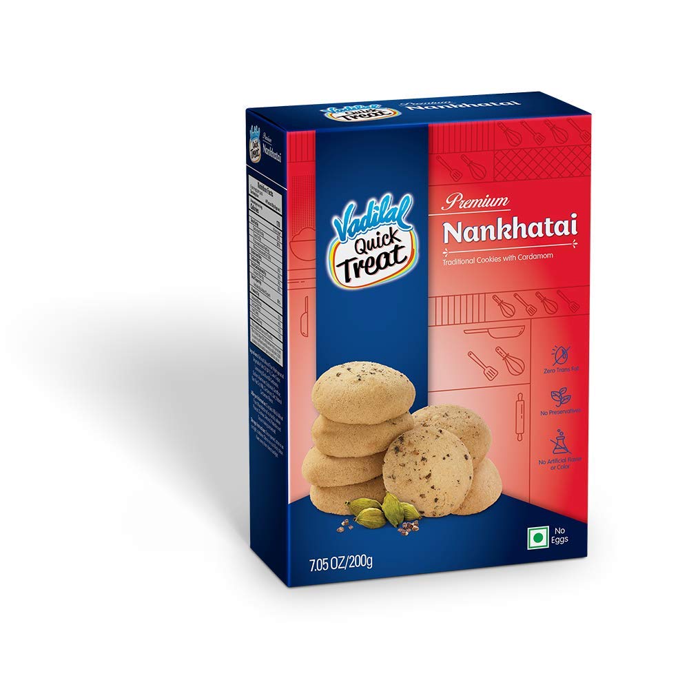 Vadilal Quick Treat Nankhatai 200 gm.