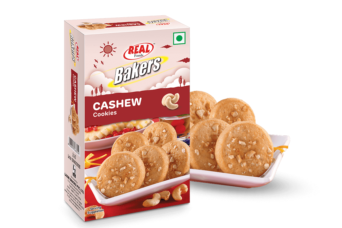 Real Bakers Cashew Cookies 200gm