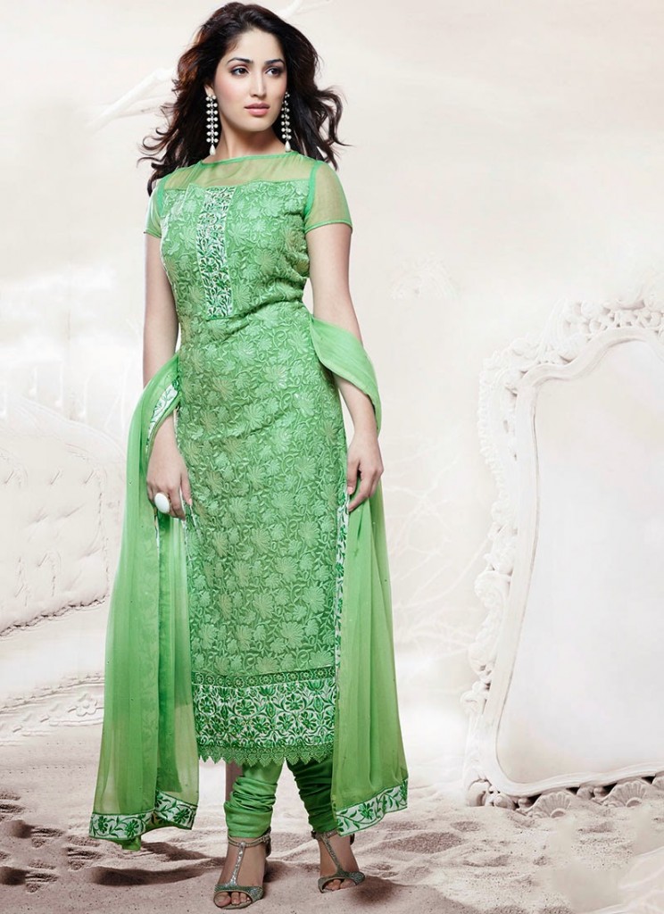 beautiful churidar dress