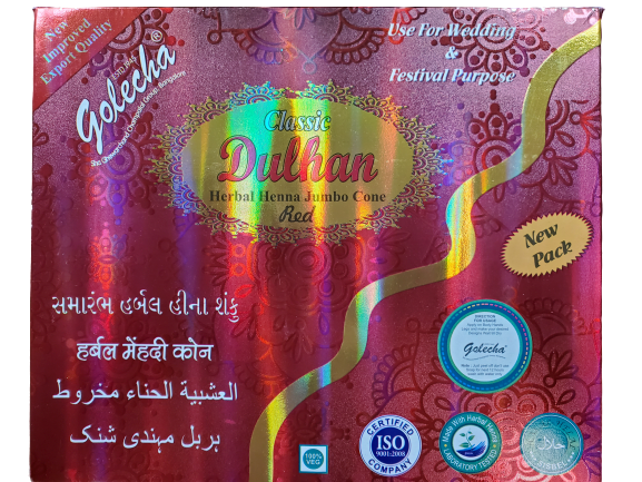 12 Golecha Red Jumbo Henna Cones Temporary Tatoo Body Art Ink 12 Golecha Red Jumbo Henna Cones Temporary Tatoo Body Art Ink
