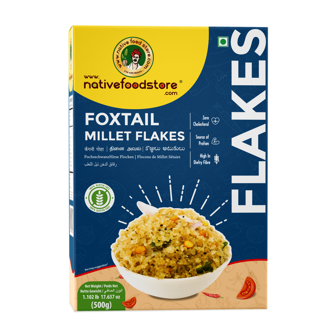 Foxtail Millet Flakes (Thinai) 500g
