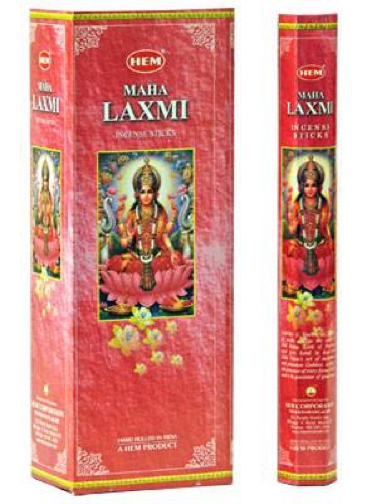 Hem Mahalaxmi Incense Sticks-hem Brand 20 stix