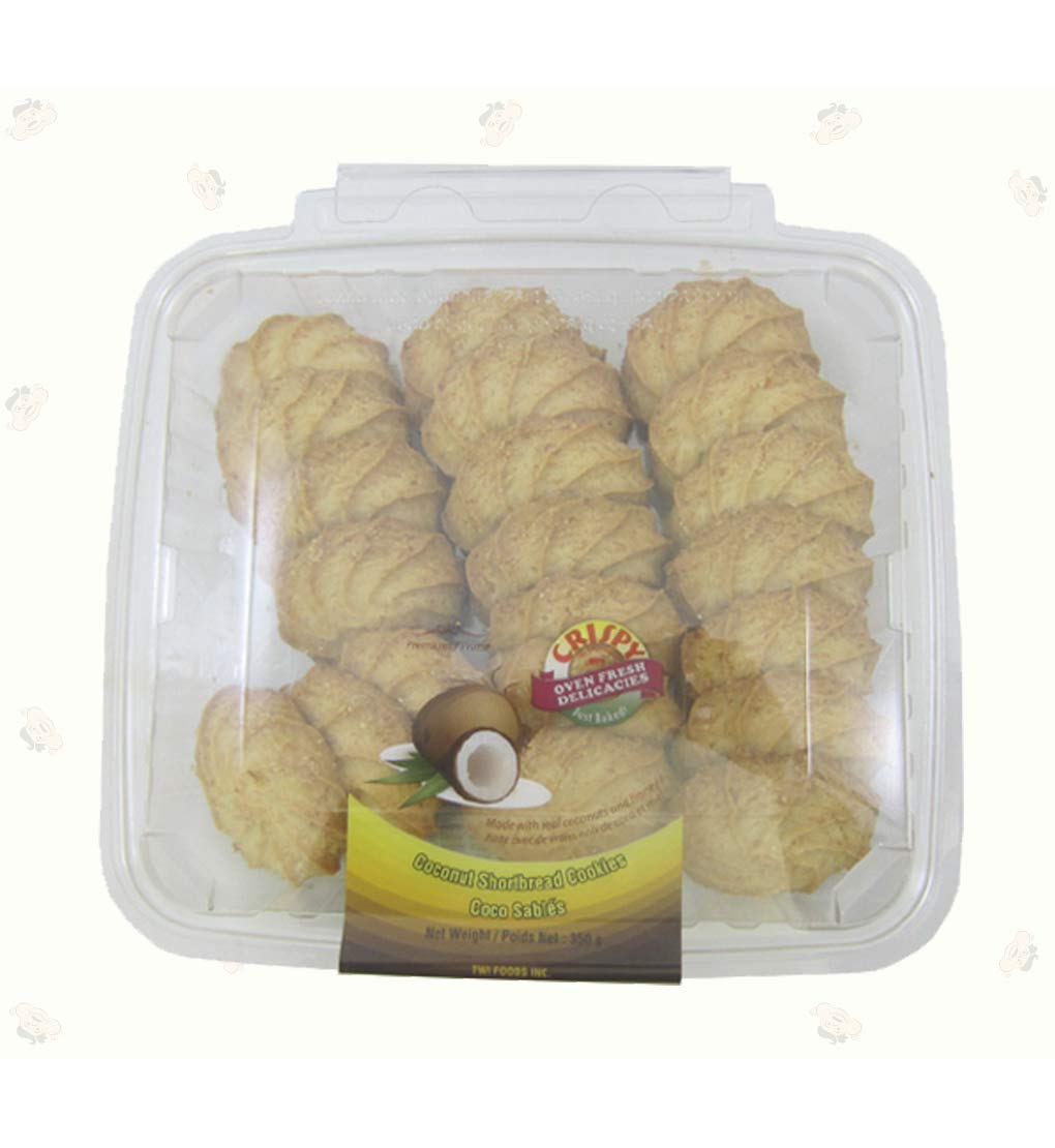 Crispy Coconut Shortbread Cookies 350 gms