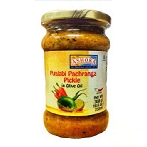 Ashoka Punjabi Pachranga Pickle In Olive Oil 300 gms