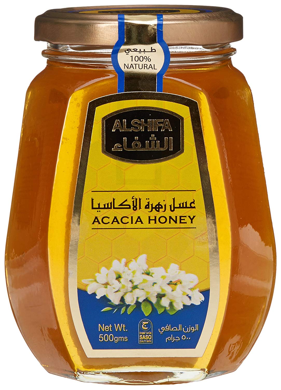 AL SHIFA All Natural Pure Acacia Honey, 500g
