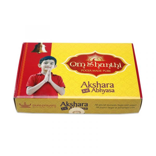 Om Shanthi Akshara Abhyasa Pooja Pack 