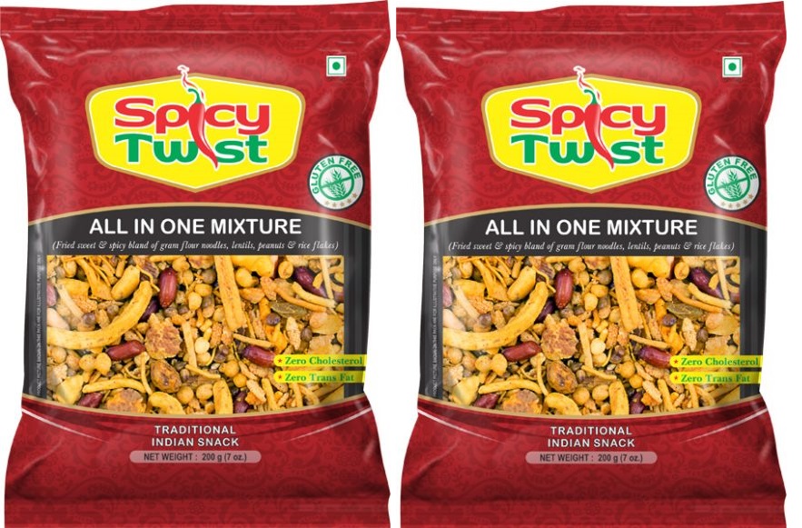 Spicy Twist - Snack - All in One 7Oz (Pack of 2 - 7oz + 7oz - 14oz) Spicy Twist - Snack - All in One 7Oz (Pack of 2 - 7oz + 7oz - 14oz)