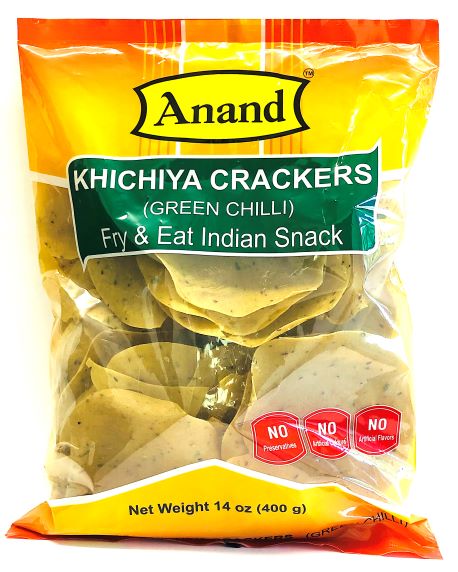 Anand Khichiya Crackers - Green Chilli (14oz / 400g)