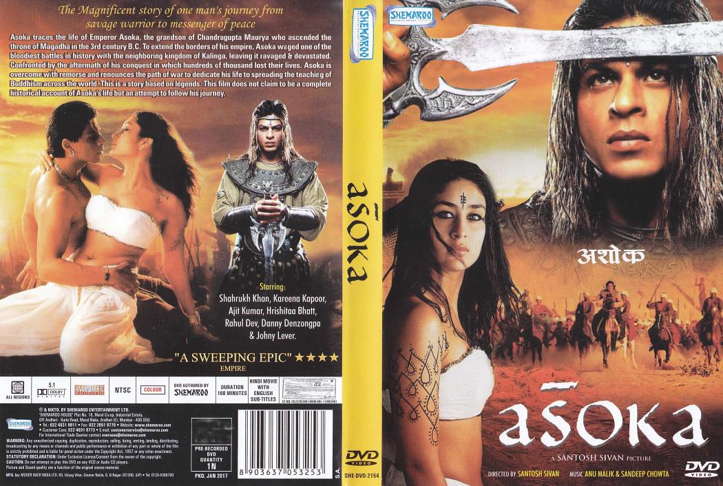 Asoka Hindi Film DVD Stg: Sharukh Khan, Kareena Kapoor