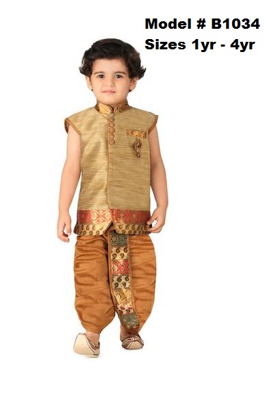 gold baby boy outfit