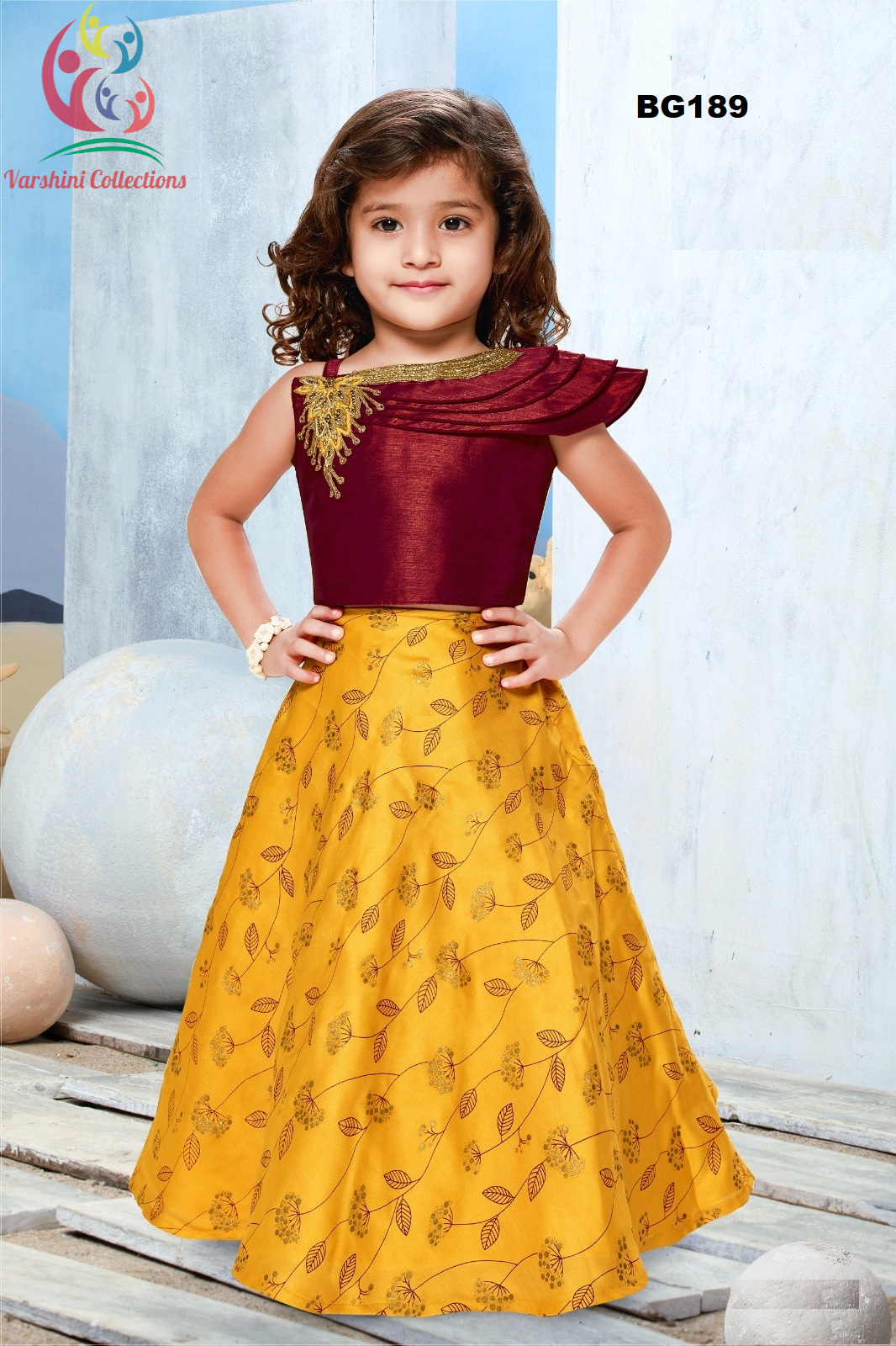 little girl ghagra choli