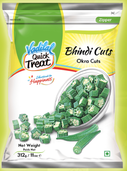 Vadilal Bhindi Cuts / Okra Cuts - (312g / 11oz)