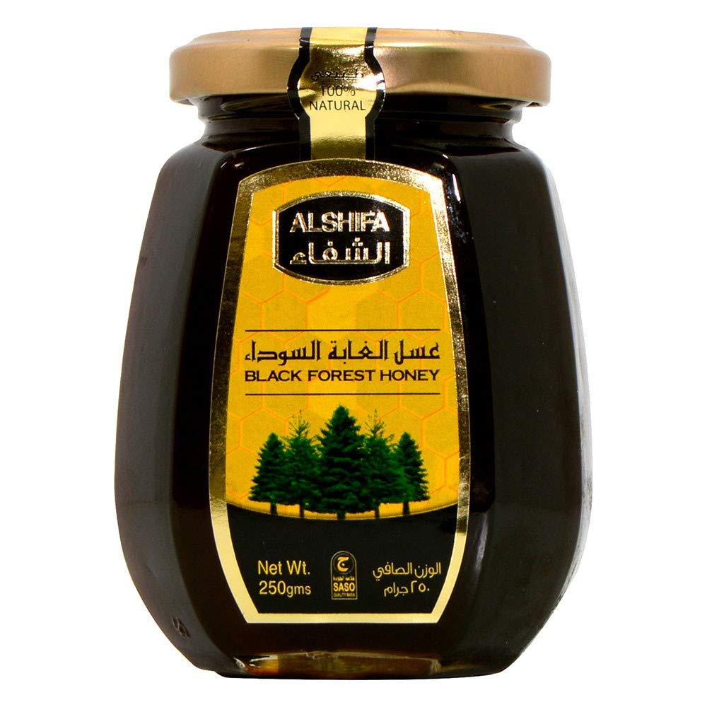 AL SHIFA All Natural Pure Raw Black Forest Honey, 250g