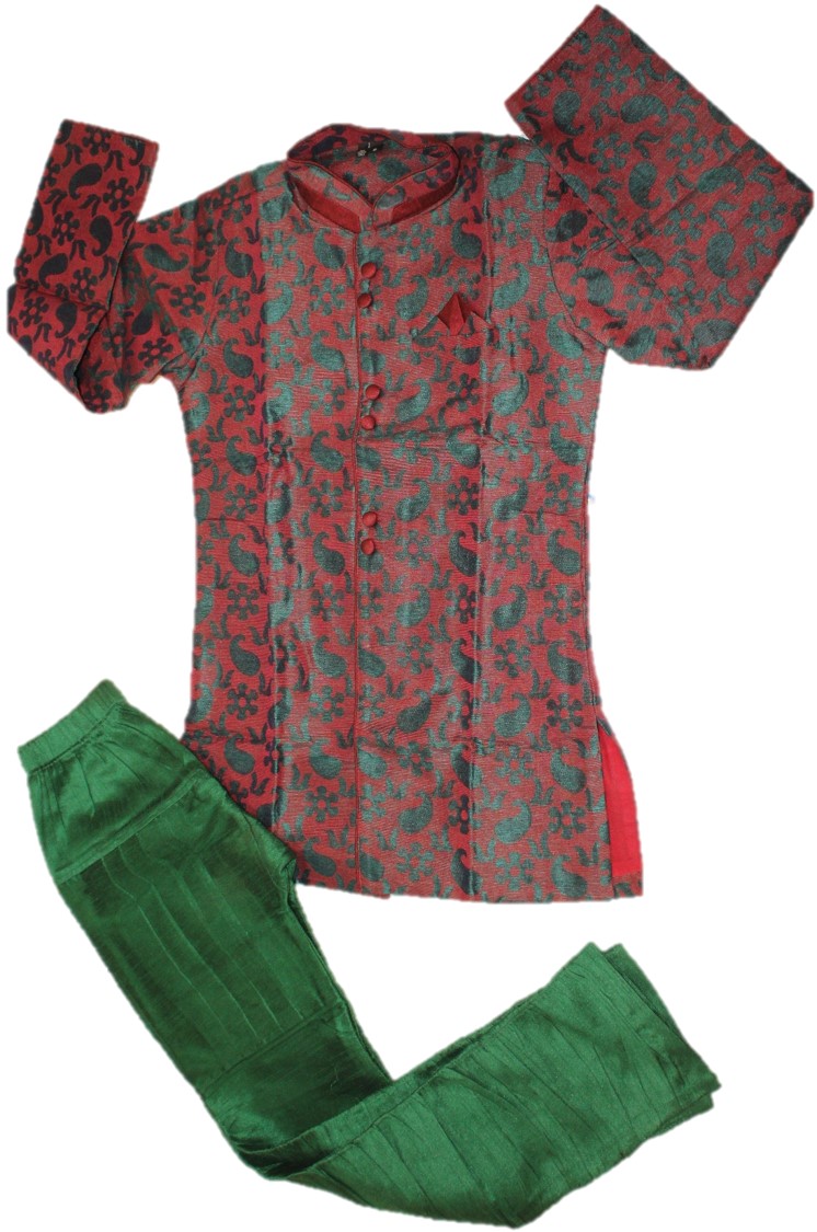 Young Boys Fancy Sherwani w PantsParty Dress ( 8 to 10 year ) Young Boys Fancy Sherwani w PantsParty Dress ( 8 to 10 year )