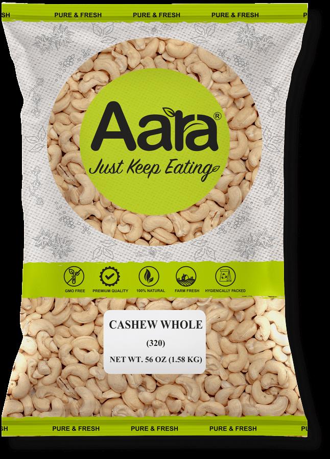 Wholesale Aara Cashew (Kaju) Pieces - 56 oz - 5 Pack (1 Case) Wholesale Aara Cashew (Kaju) Pieces - 56 oz - 5 Pack (1 Case)