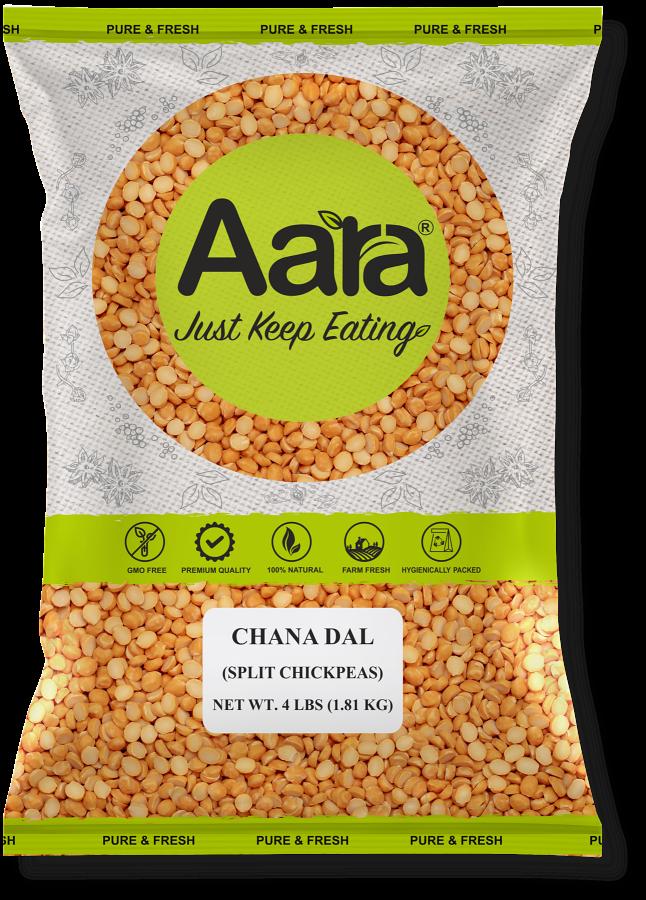 Wholesale Aara Chana Dal - 4 lb  - 10 Pack (1 Case)