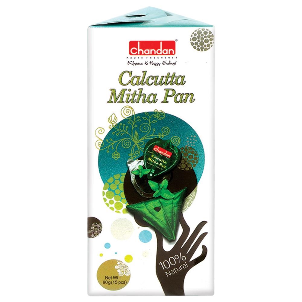 Chandan Calcutta Mitha Pan 3.17oz (90g), (15 units)